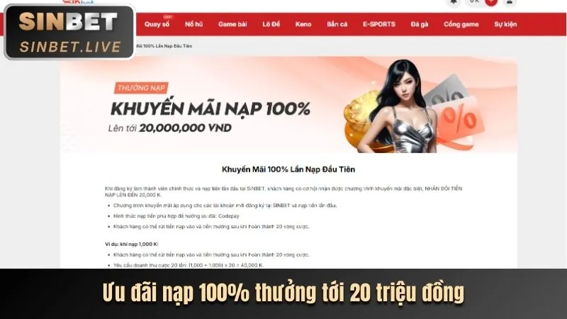 Đánh giá chi tiết Sinbet - nw88 - Nền tảng cá cược trực tuyến hàng đầu